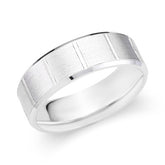 Men's Modern Wedding Ring-119-00685/S5266AWR7G
